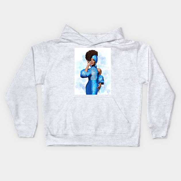 Queen Jaida Essence Hall Kids Hoodie by MamaODea